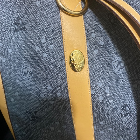 Mark Cross 1845 Italy Vintage sling strap bucket bag leather pre loved purse - Picture 9 of 12